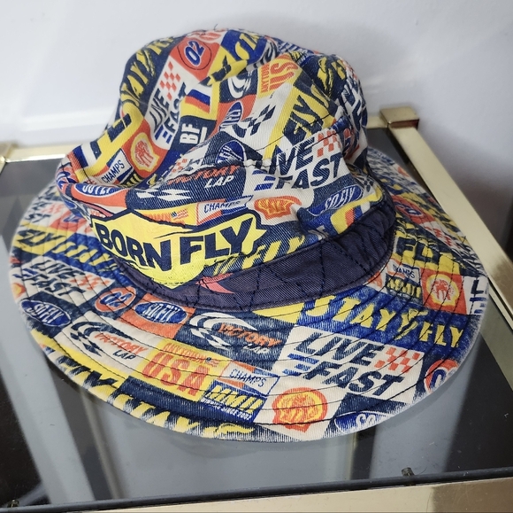 Vintage Born Fly Bucket hat Y2K - Picture 6 of 6
